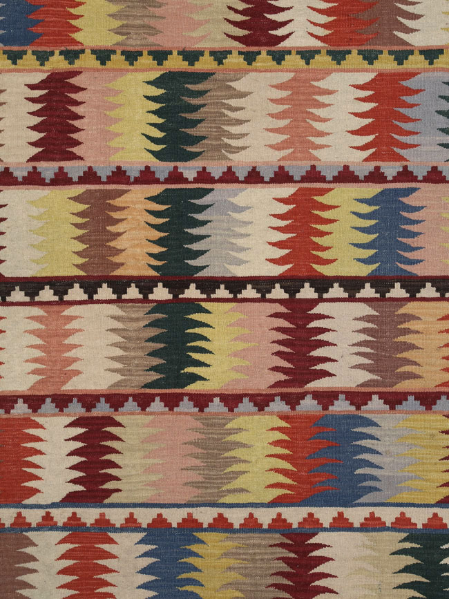 Antique Turkish Flatweave Kilim, No.25128 - Galerie Shabab