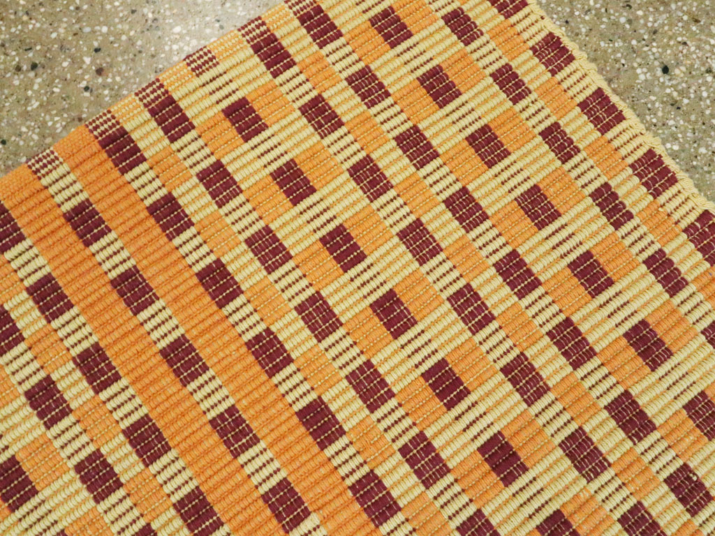 Vintage European Flatweave Kilim, No.25138 - Galerie Shabab