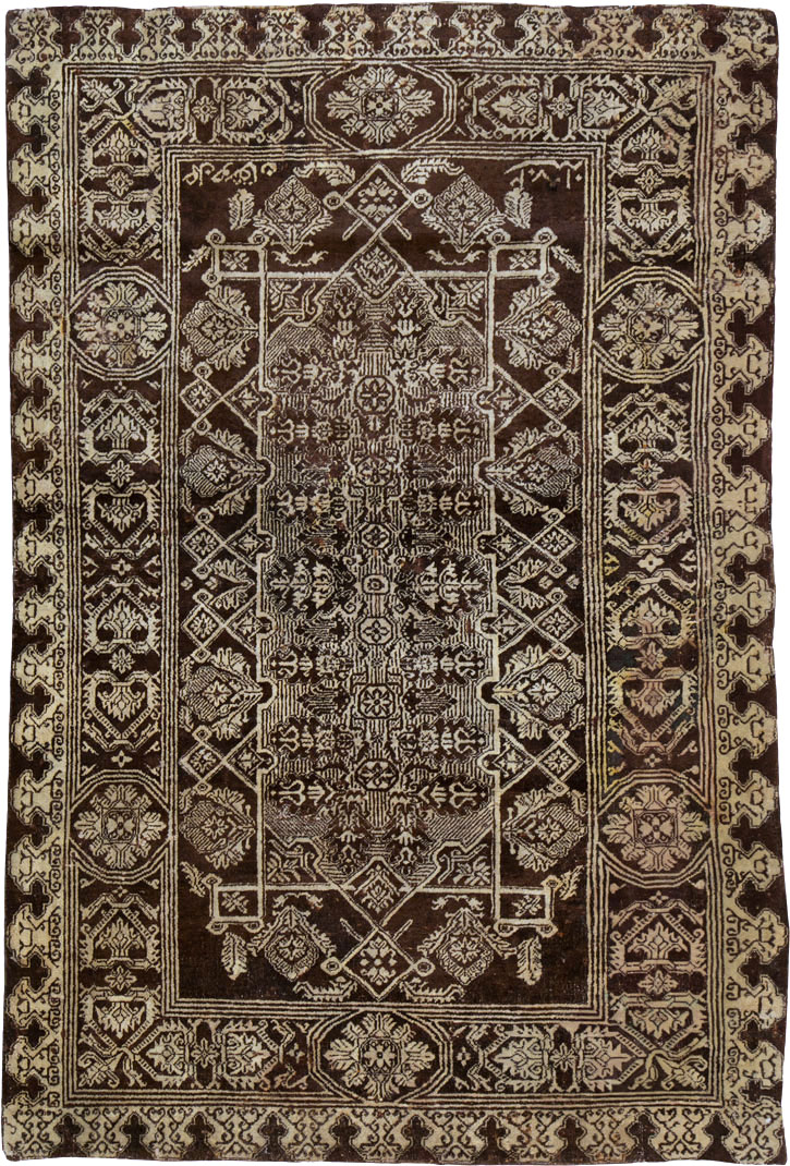Antique Indian Agra Rug, No.25143 - Galerie Shabab