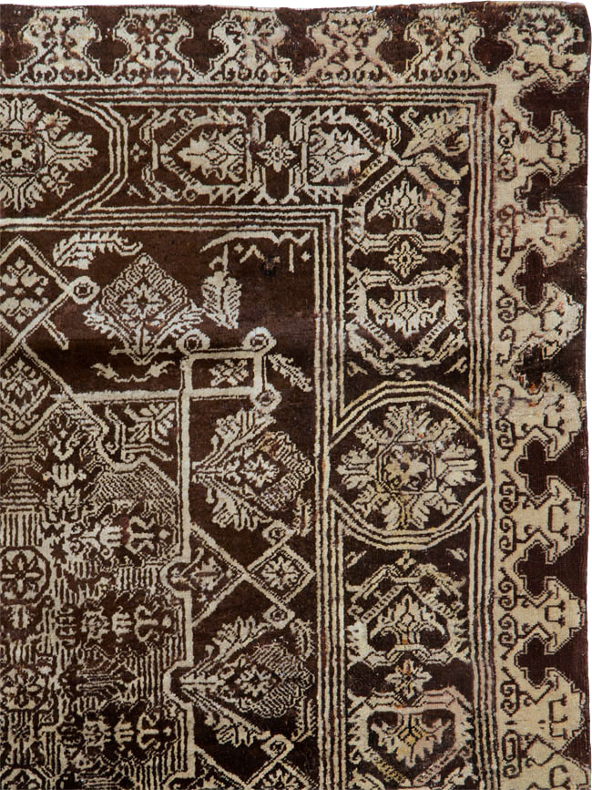 Antique Indian Agra Rug, No.25143 - Galerie Shabab