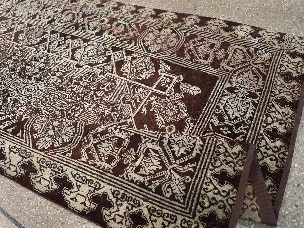 Antique Indian Agra Rug, No.25143 - Galerie Shabab