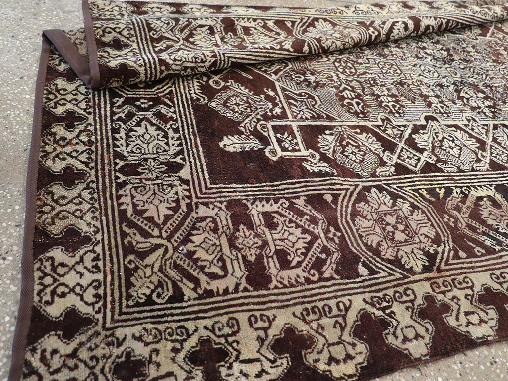 Antique Indian Agra Rug, No.25143 - Galerie Shabab