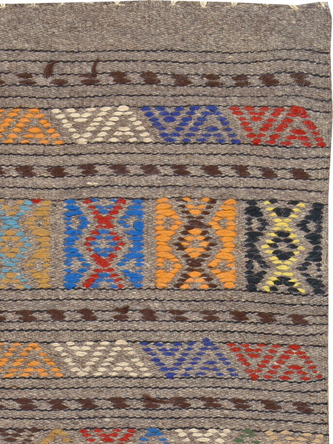 Vintage Turkish Flatweave Kilim, No.25146 - Galerie Shabab
