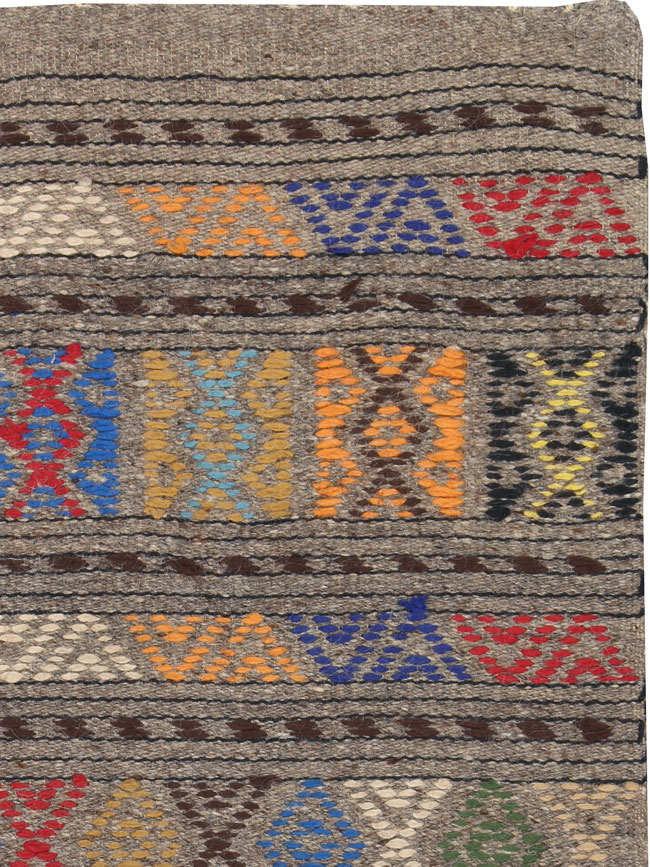 Vintage Turkish Flatweave Kilim, No.25146 - Galerie Shabab