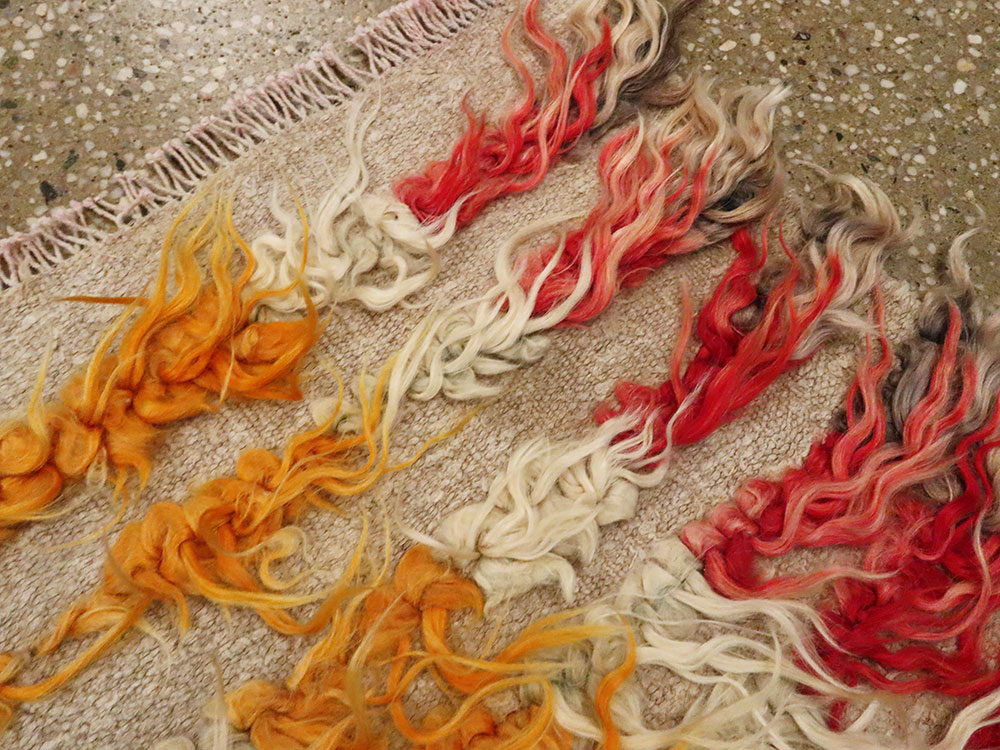 Vintage Turkish Tulu Throw Rug, No.25150 - Galerie Shabab