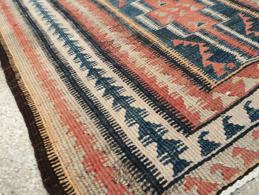 Vintage Persian Flatweave Kilim, No.25152 - Galerie Shabab