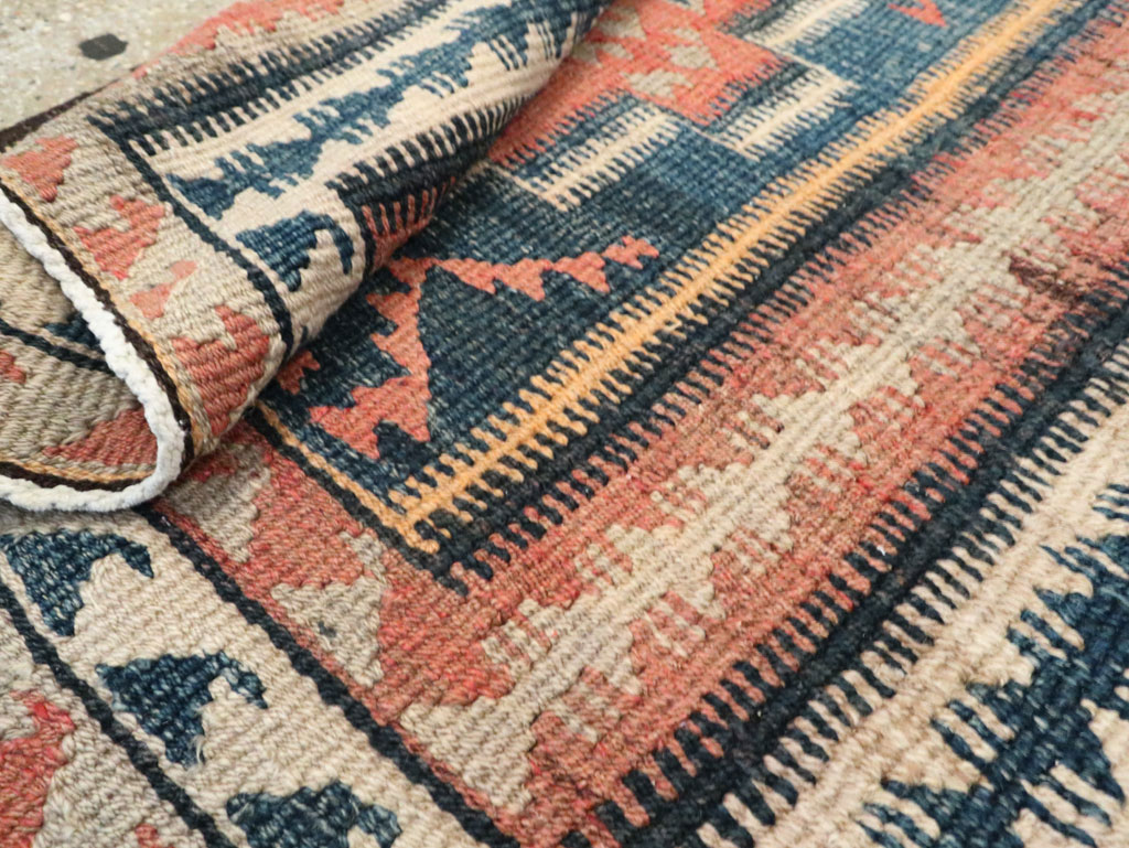 Vintage Persian Flatweave Kilim, No.25152 - Galerie Shabab