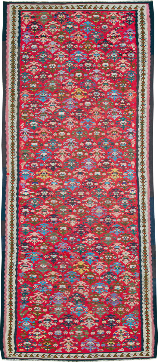 Vintage Persian Kilim, No.25156 - Galerie Shabab