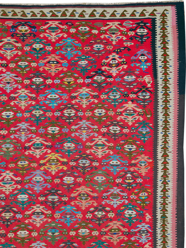 Vintage Persian Kilim, No.25156 - Galerie Shabab