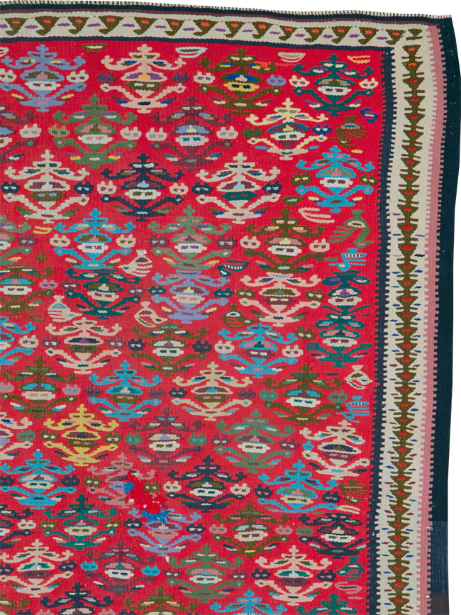 Vintage Persian Kilim, No.25156 - Galerie Shabab
