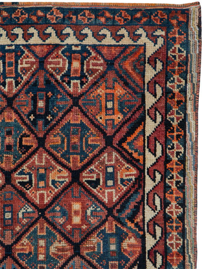 Antique Persian Kurdish Rug, No.25160 - Galerie Shabab