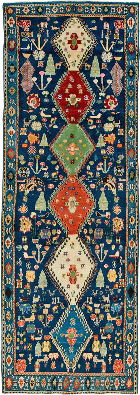 Vintage Shiraz Runner, No.25161 - Galerie Shabab