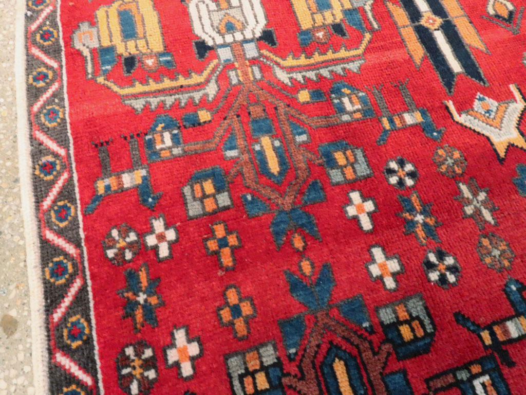 Vintage Persian Tabriz Carpet, No.25162 - Galerie Shabab