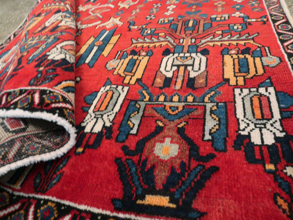 Vintage Persian Tabriz Carpet, No.25162 - Galerie Shabab