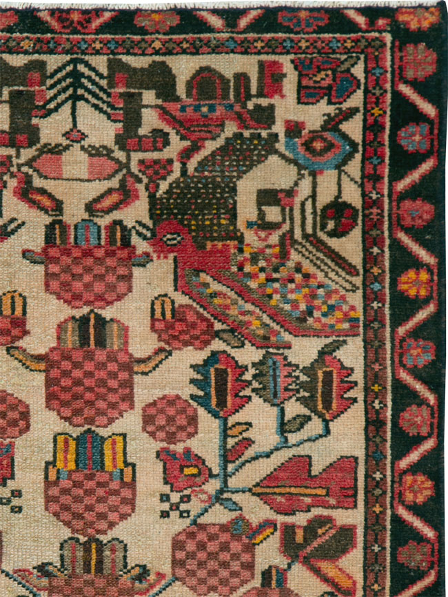 Vintage Persian Malayer Rug, No.25167 - Galerie Shabab