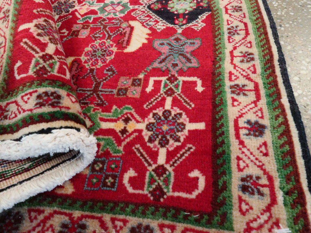 Vintage Persian Shiraz Square Rug (Pair: 1 of 2), No.25168 - Galerie Shabab