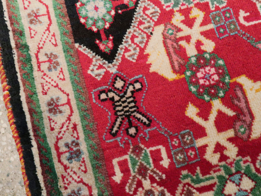 Vintage Persian Shiraz Square Rug (Pair: 2 of 2), No.25169 - Galerie Shabab