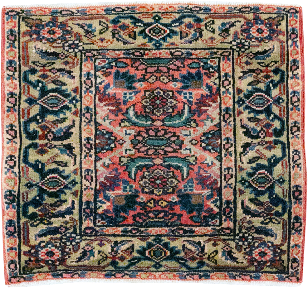 Vintage Persian Bidjar Rug (Pair: 1 of 2), No.25181 - Galerie Shabab