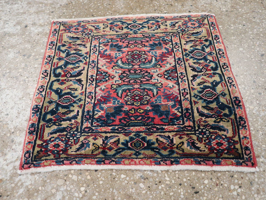 Vintage Persian Bidjar Rug (Pair: 1 of 2), No.25181 - Galerie Shabab
