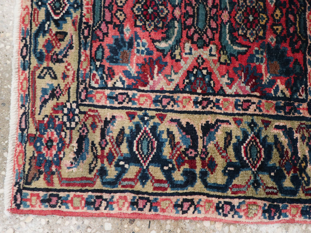 Vintage Persian Bidjar Rug (Pair: 1 of 2), No.25181 - Galerie Shabab