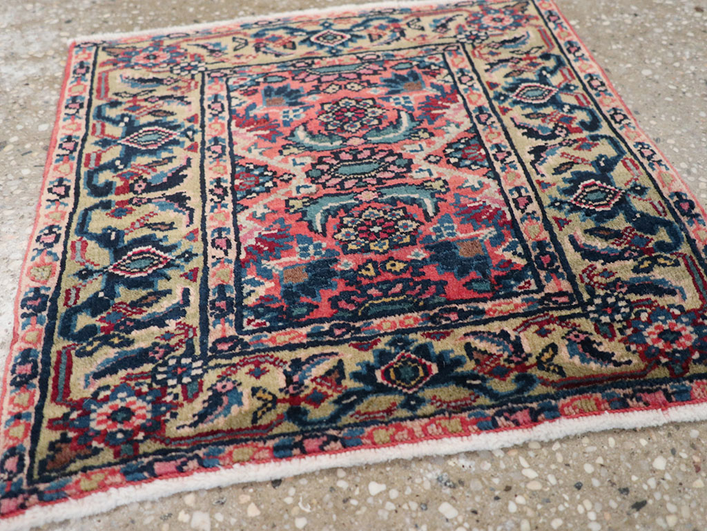 Vintage Persian Bidjar Rug (Pair: 1 of 2), No.25181 - Galerie Shabab