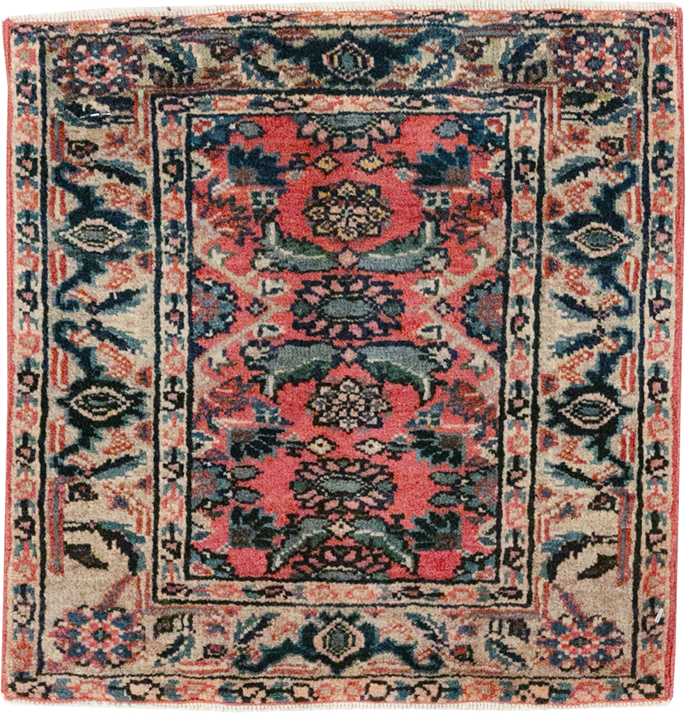 Vintage Persian Bidjar Rug (Pair: 2 of 2), No.25182 - Galerie Shabab