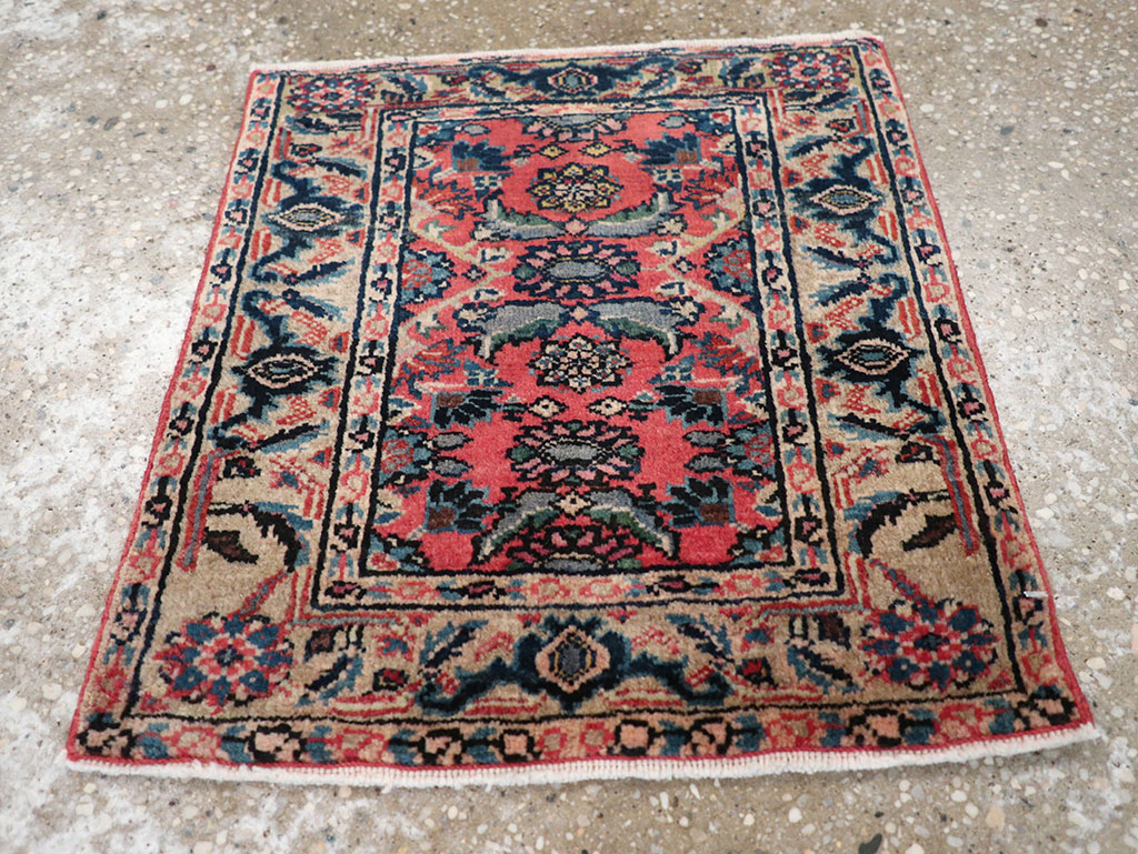 Vintage Persian Bidjar Rug (Pair: 2 of 2), No.25182 - Galerie Shabab