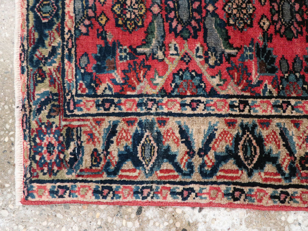 Vintage Persian Bidjar Rug (Pair: 2 of 2), No.25182 - Galerie Shabab