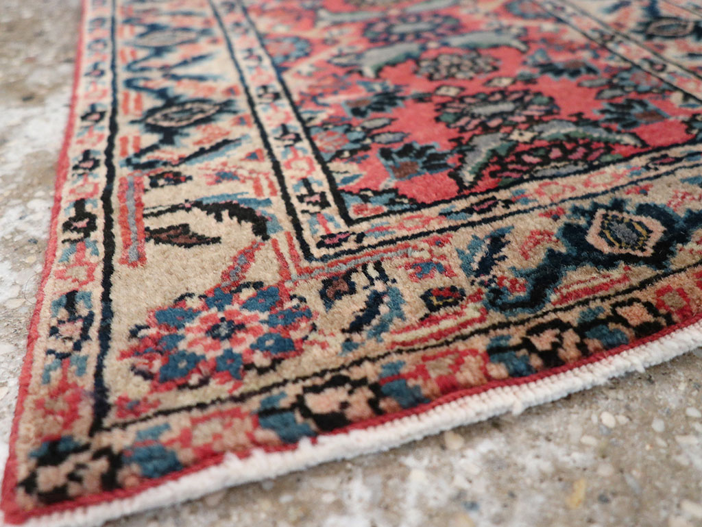 Vintage Persian Bidjar Rug (Pair: 2 of 2), No.25182 - Galerie Shabab