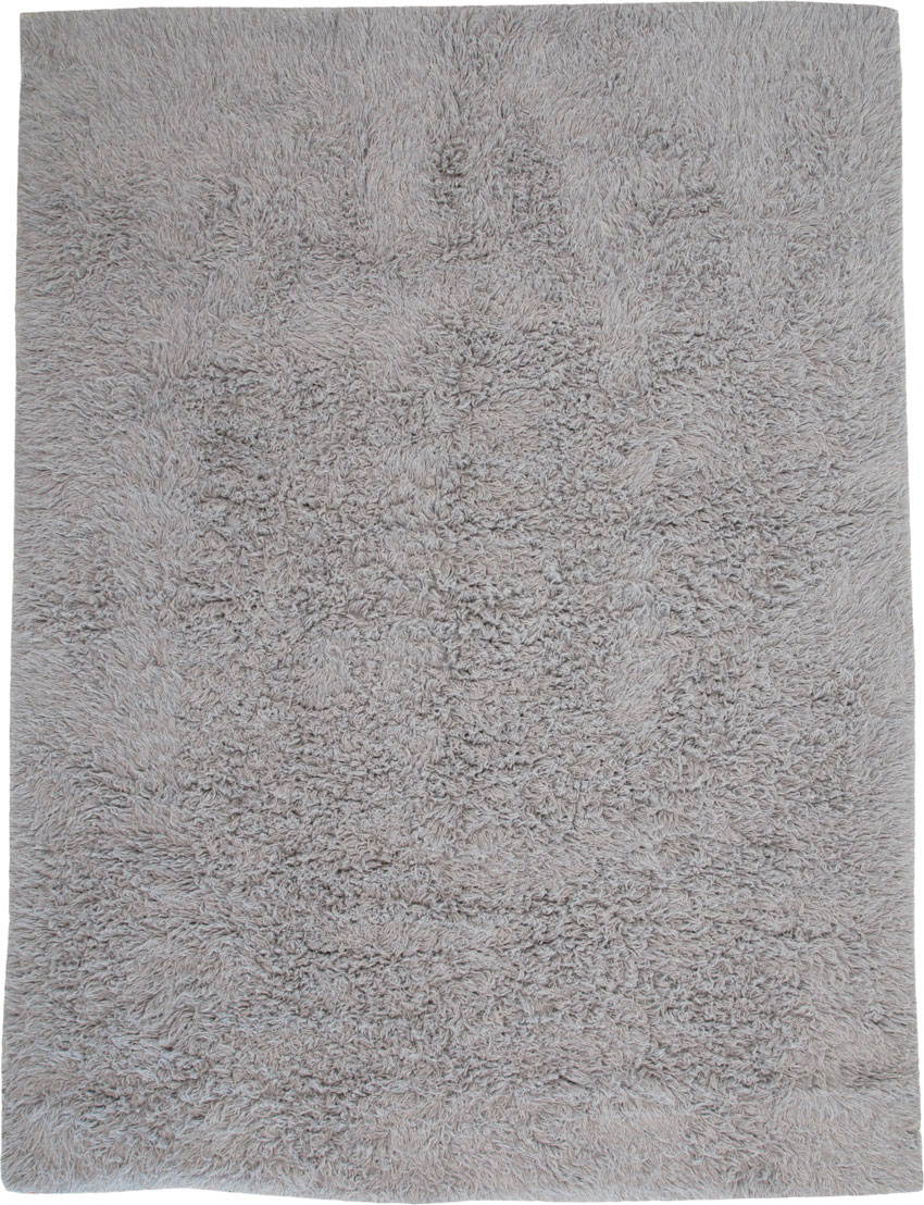 Vintage Greece Shag Rug, No.25183 - Galerie Shabab
