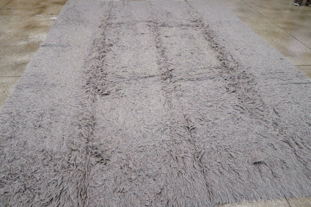 Vintage Greece Shag Rug, No.25183 - Galerie Shabab