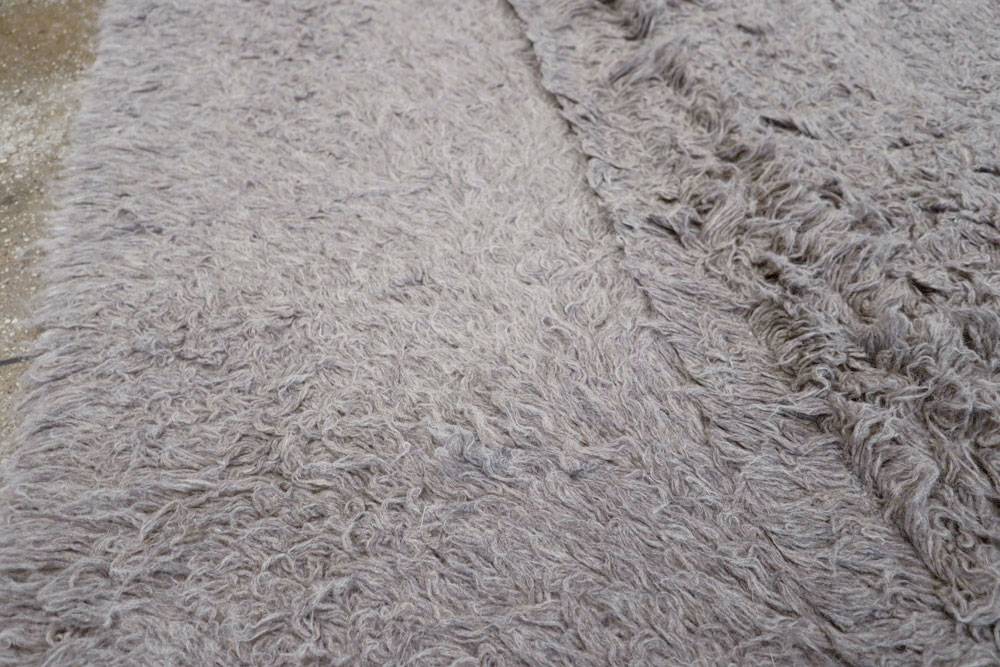 Vintage Greece Shag Rug, No.25183 - Galerie Shabab