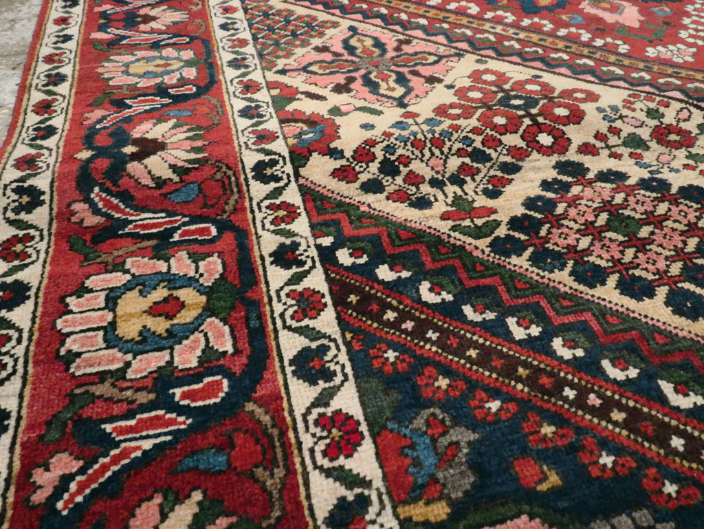 Vintage Persian Joshegan Rug (Pair: 1 of 2), No.25185 - Galerie Shabab