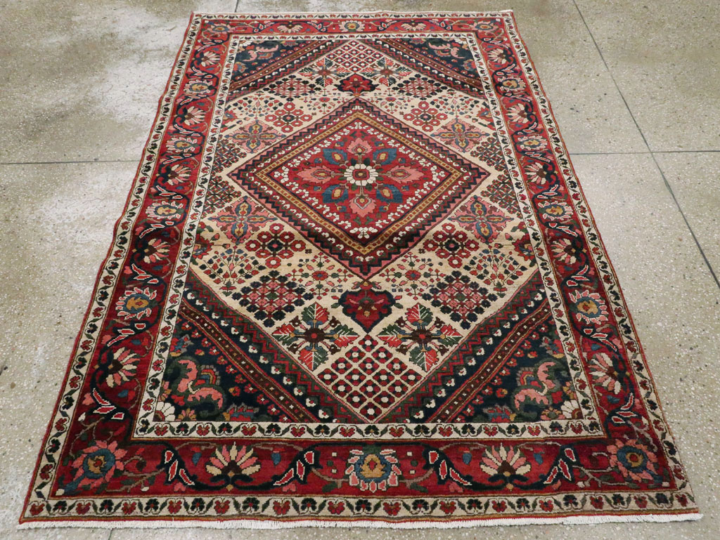 Vintage Persian Joshegan Rug (Pair: 2 of 2), No.25186 - Galerie Shabab