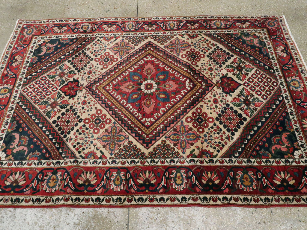 Vintage Persian Joshegan Rug (Pair: 2 of 2), No.25186 - Galerie Shabab
