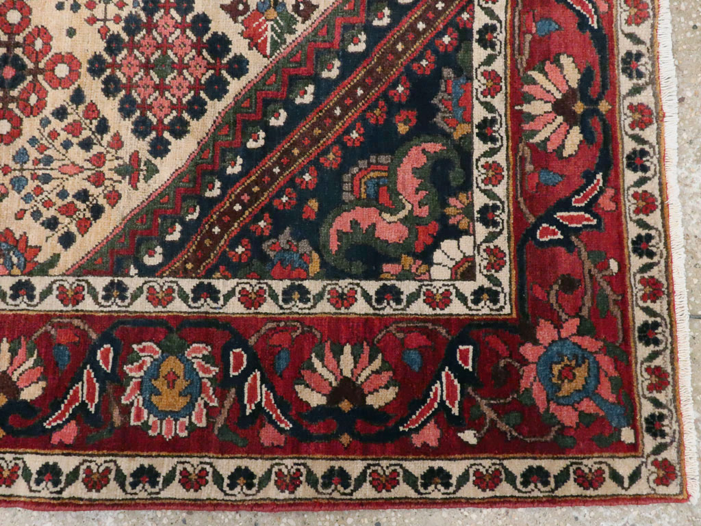 Vintage Persian Joshegan Rug (Pair: 2 of 2), No.25186 - Galerie Shabab