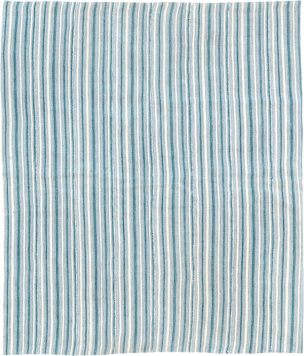 Vintage Persian Flatweave Kilim Square Accent Rug, No.25190 - Galerie Shabab