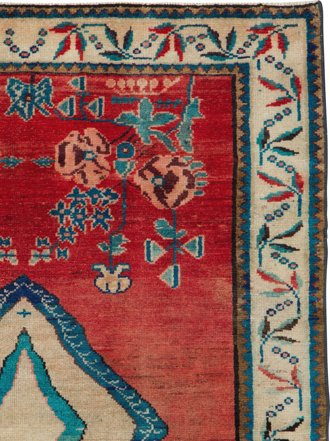 Vintage Persian Mahal Rug, No.25193 - Galerie Shabab