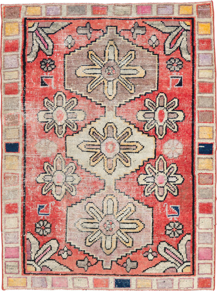 Vintage East Turkestan Khotan Rug, No.25194 - Galerie Shabab
