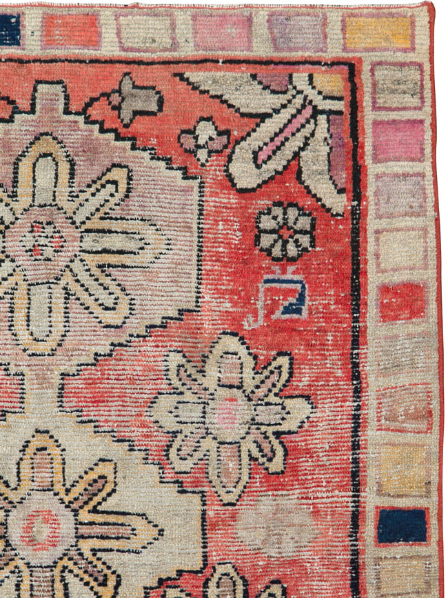 Vintage East Turkestan Khotan Rug, No.25194 - Galerie Shabab