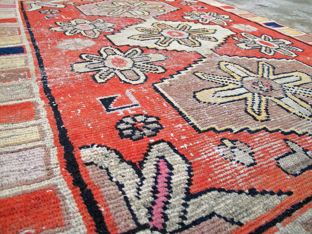 Vintage East Turkestan Khotan Rug, No.25194 - Galerie Shabab