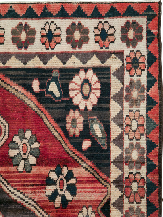 Vintage Persian Gabbeh Rug, No.25205 - Galerie Shabab