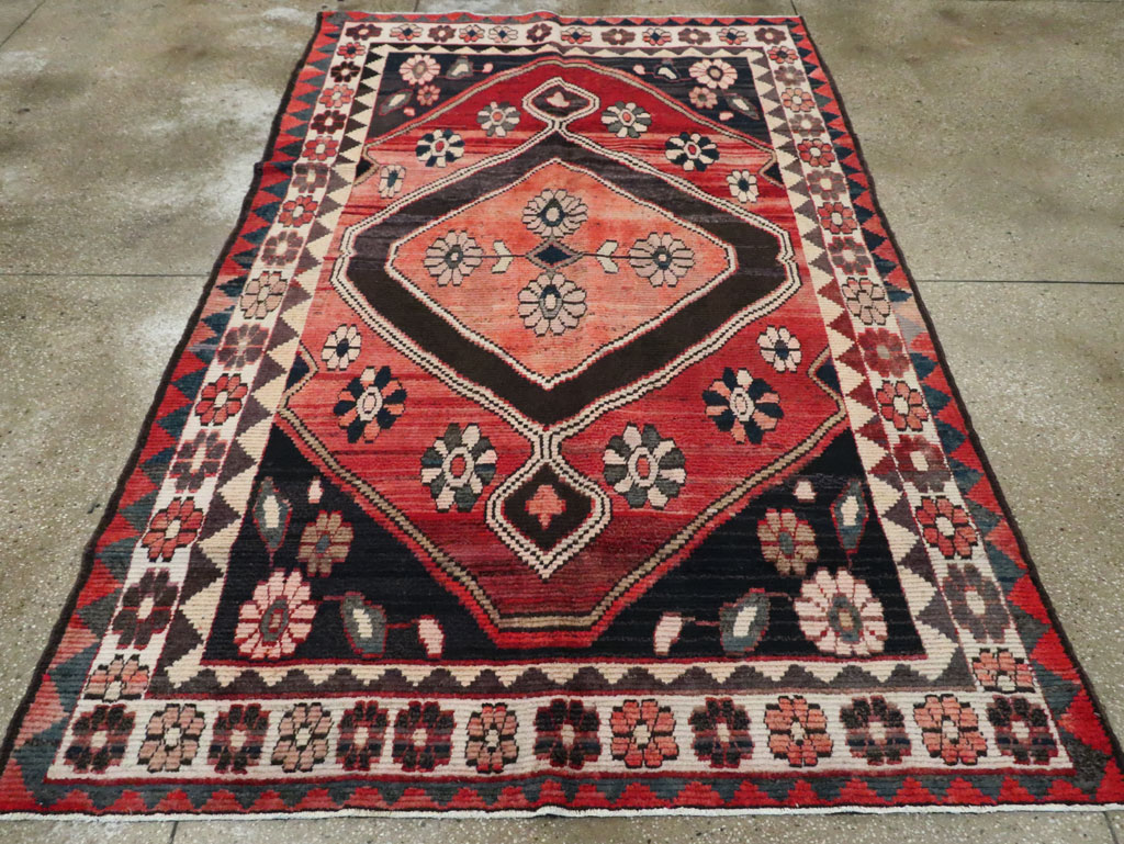 Vintage Persian Gabbeh Rug, No.25205 - Galerie Shabab