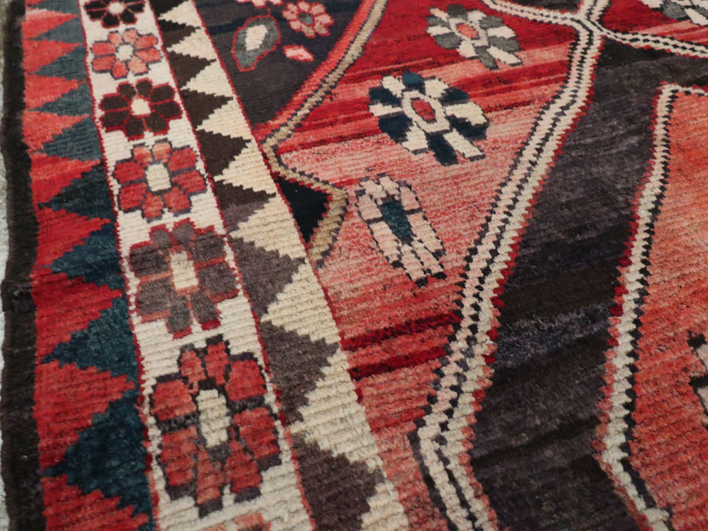 Vintage Persian Gabbeh Rug, No.25205 - Galerie Shabab