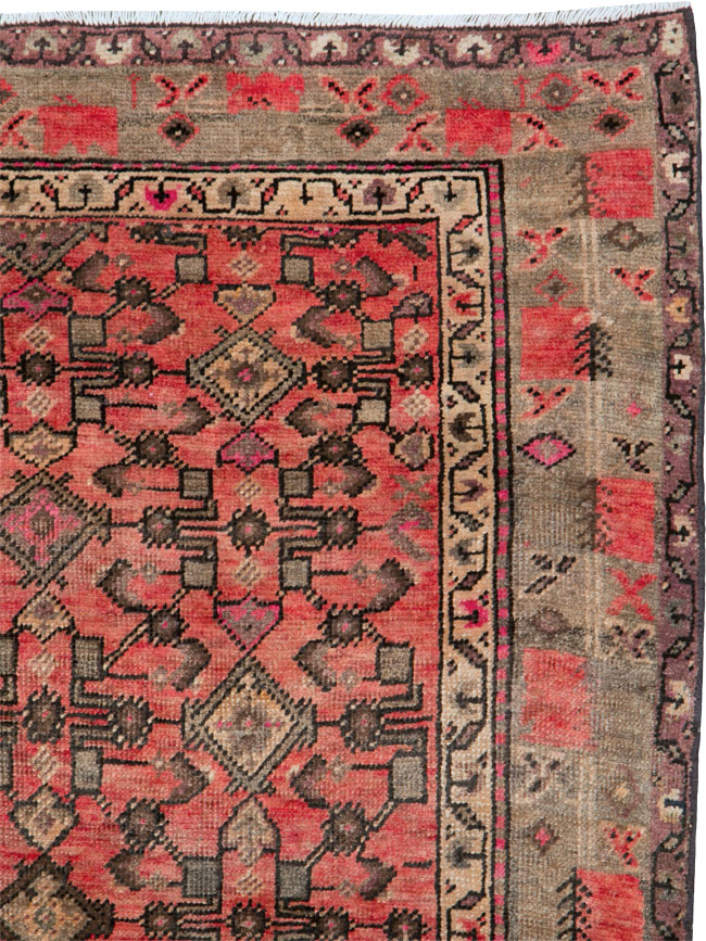 Vintage Persian Kurdish Rug, No.25220 - Galerie Shabab