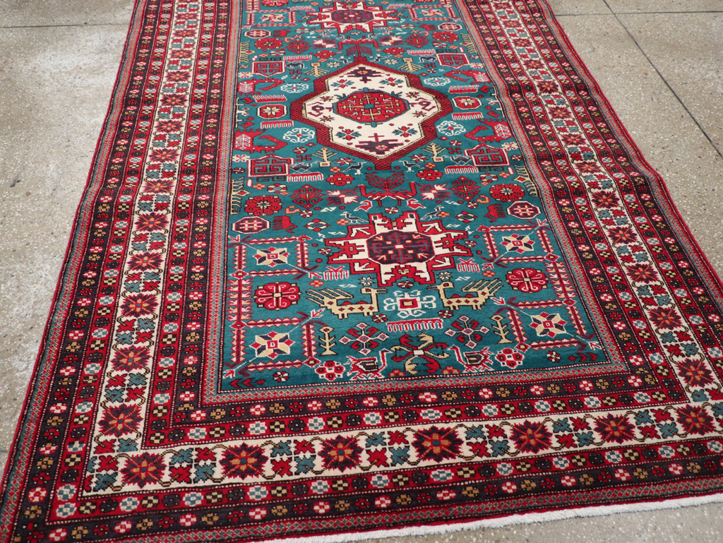 Vintage Persian Tabriz Rug (Pair: 1 of 2), No.25224 - Galerie Shabab