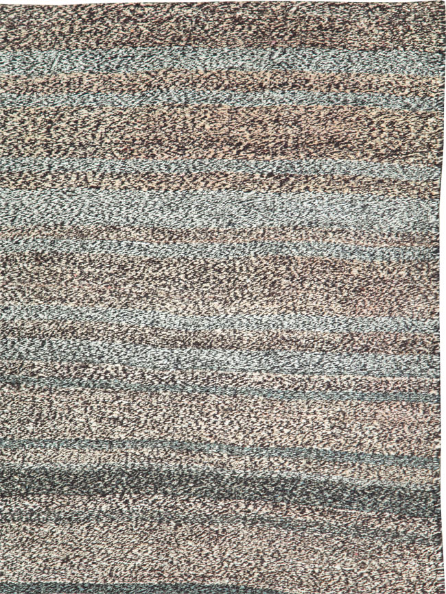 Vintage Persian Flatweave Kilim Gallery Rug, No.25247 - Galerie Shabab