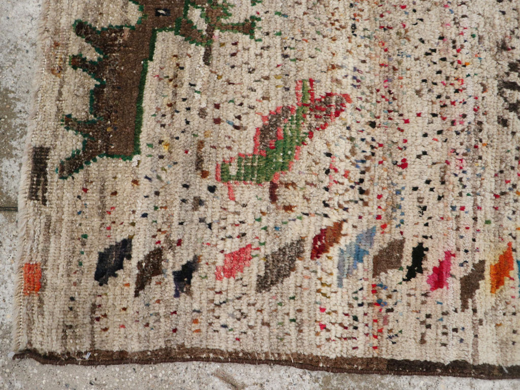 Vintage Persian Gabbeh Rug, No.25255 - Galerie Shabab
