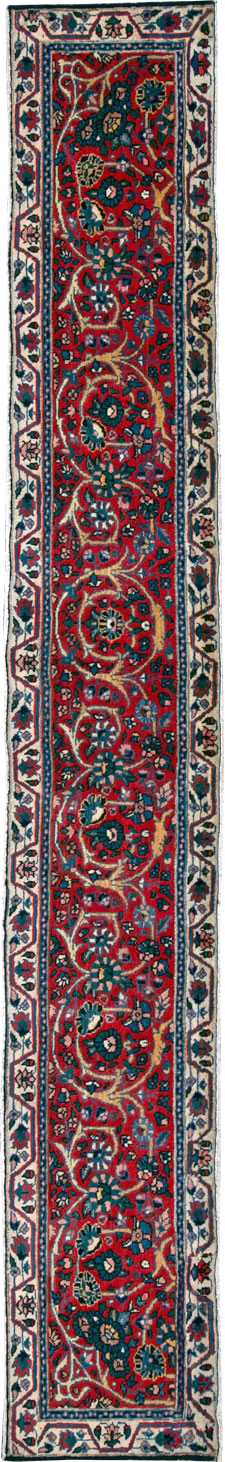 Antique Persian Tabriz Runner, No.25258 - Galerie Shabab