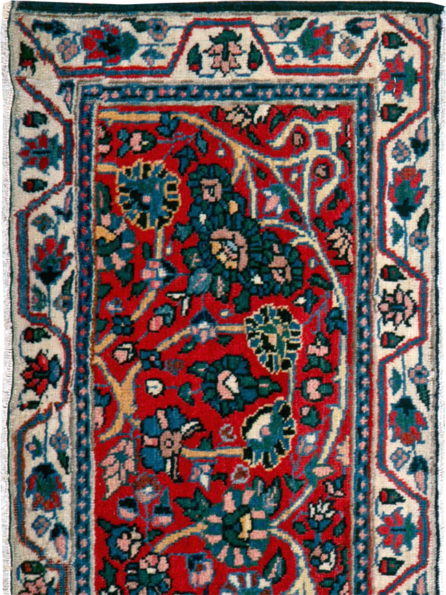 Antique Persian Tabriz Runner, No.25258 - Galerie Shabab
